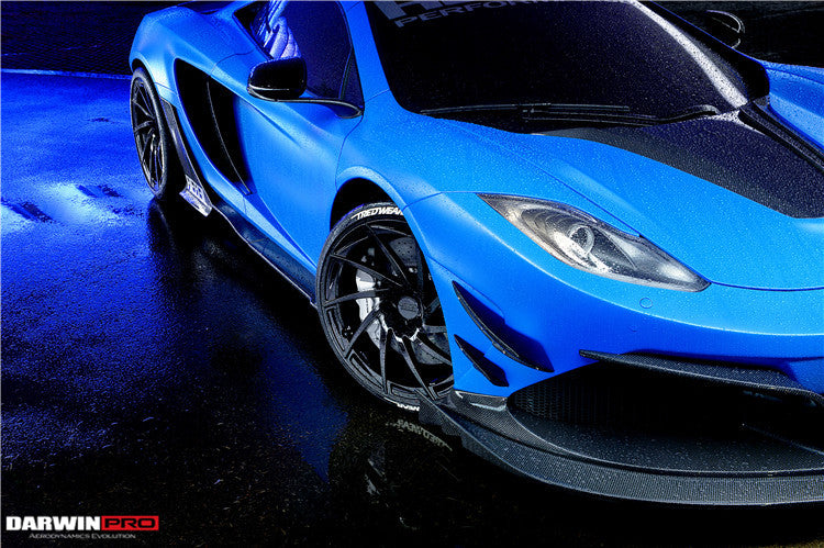 2011-2014 McLaren MP4 12C 650S Carbon Fiber Side Skirts - DarwinPRO (Rebel Performance Design)