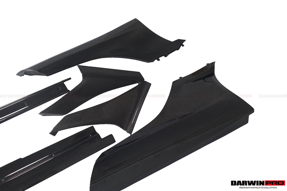 2011-2014 McLaren MP4 12C 650S Carbon Fiber Side Skirts - DarwinPRO (Rebel Performance Design)