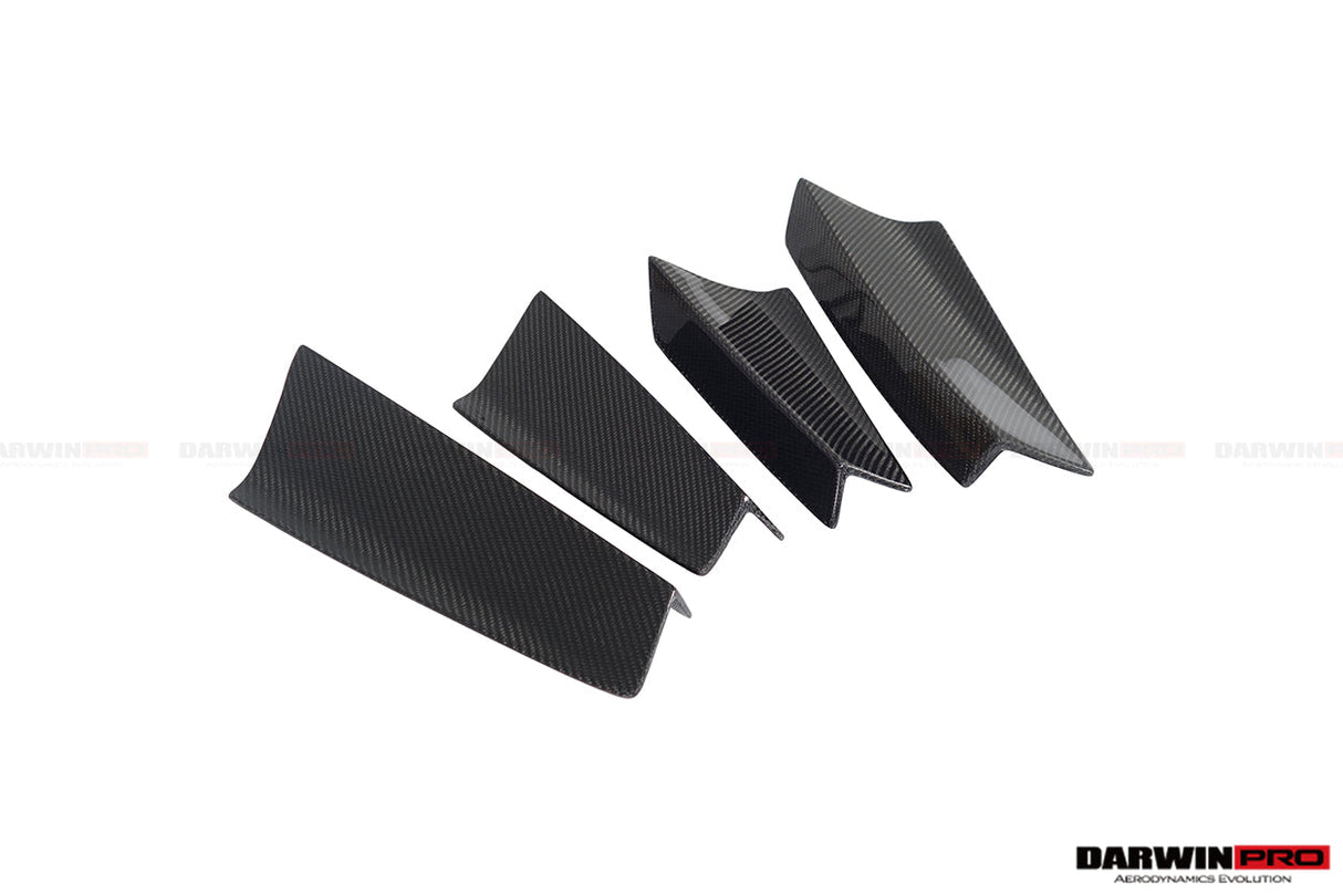 2011-2017 McLaren MP4 12C 650S Partial Carbon Fiber Rear Bumper - DarwinPRO (Rebel Performance Design)