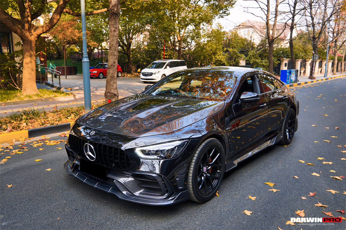 2019-2024 Mercedes Benz AMG GT 4Door Coupe X290 Carbon Fiber Hood DarwinPRO (iMP Design) Fits GT50, GT53, GT43, GT63, GT63S
