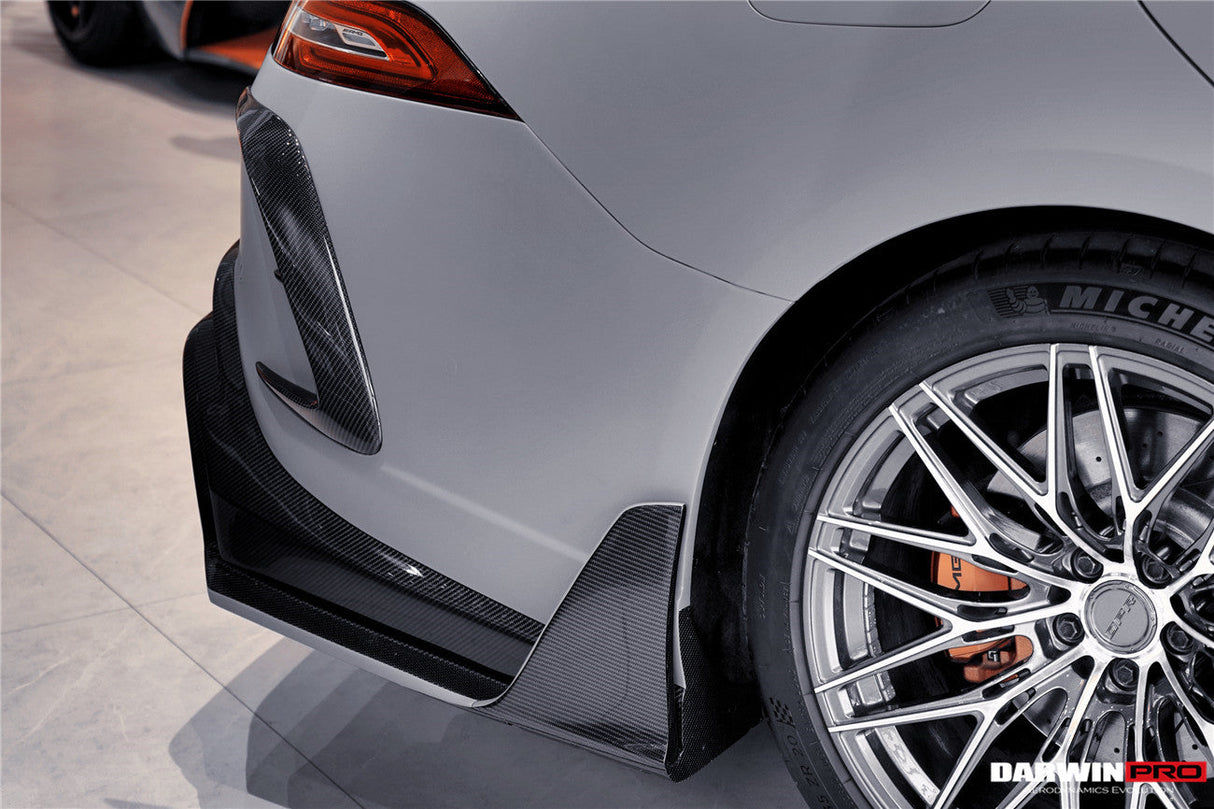 2019-2024 Mercedes Benz AMG GT50 GT53 GT43 GT63 GT63S 4Door Coupe X290 Part Carbon Fiber Rear Bumper DarwinPRO (iMP Ver.2 Design)