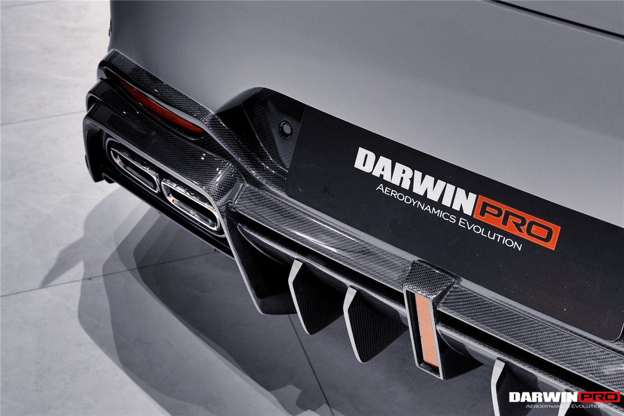 2019-2024 Mercedes Benz AMG GT50 GT53 GT43 GT63 GT63S 4Door Coupe X290 Part Carbon Fiber Rear Bumper DarwinPRO (iMP Ver.2 Design)