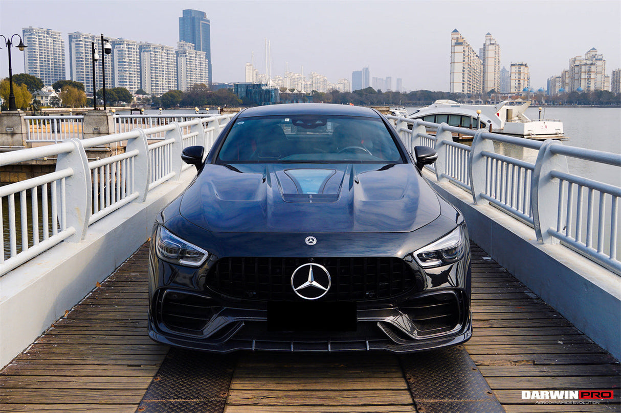 2019-2024 Mercedes Benz AMG GT 4Door Coupe X290 Carbon Fiber Hood DarwinPRO (iMP Design) Fits GT50, GT53, GT43, GT63, GT63S
