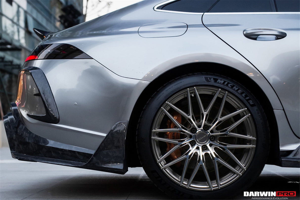 2019-2024 Mercedes Benz AMG GT50 GT53 GT43 GT63 GT63S 4Door Coupe X290 Part Carbon Fiber Rear Bumper DarwinPRO (iMP Ver.2 Design)