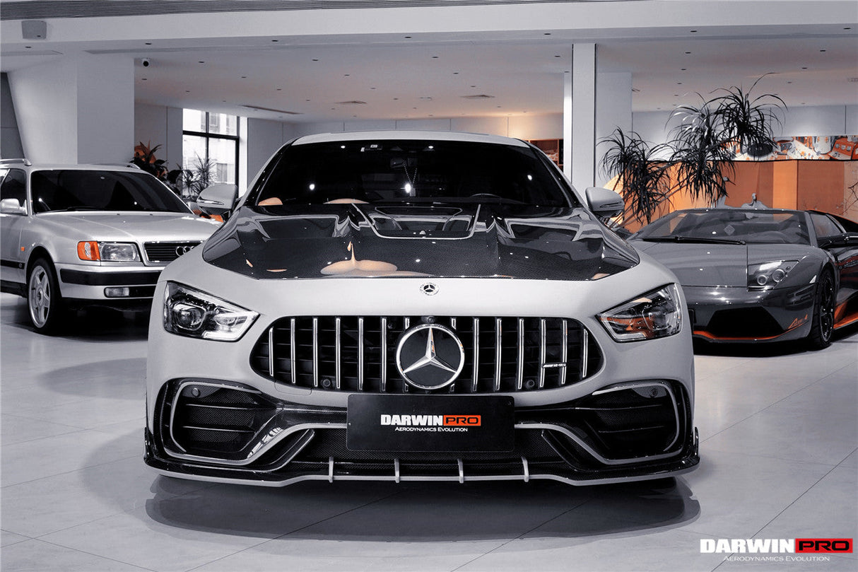 2019-2024 Mercedes Benz AMG GT 4Door Coupe X290 Carbon Fiber Hood DarwinPRO (iMP Design) Fits GT50, GT53, GT43, GT63, GT63S