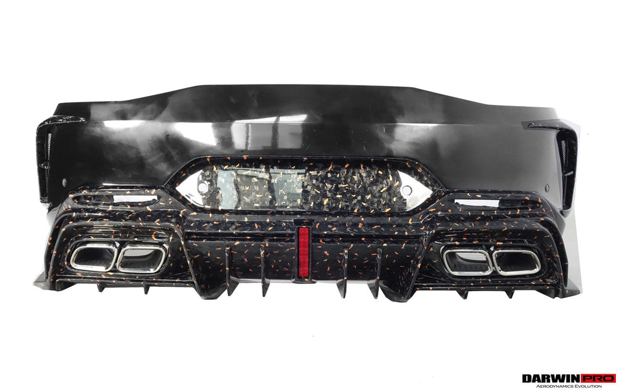 2019-2024 Mercedes Benz AMG GT50 GT53 GT43 GT63 GT63S 4Door Coupe X290 Part Carbon Fiber Rear Bumper DarwinPRO (iMP Ver.2 Design)