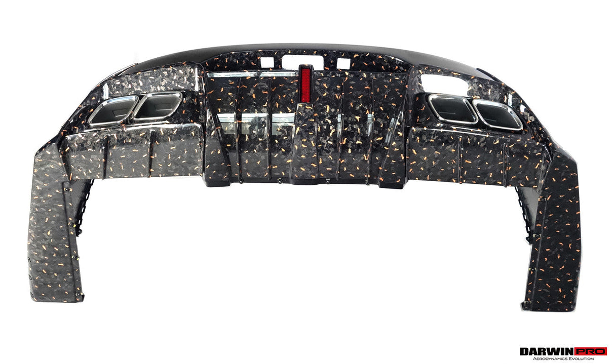 2019-2024 Mercedes Benz AMG GT50 GT53 GT43 GT63 GT63S 4Door Coupe X290 Part Carbon Fiber Rear Bumper DarwinPRO (iMP Ver.2 Design)