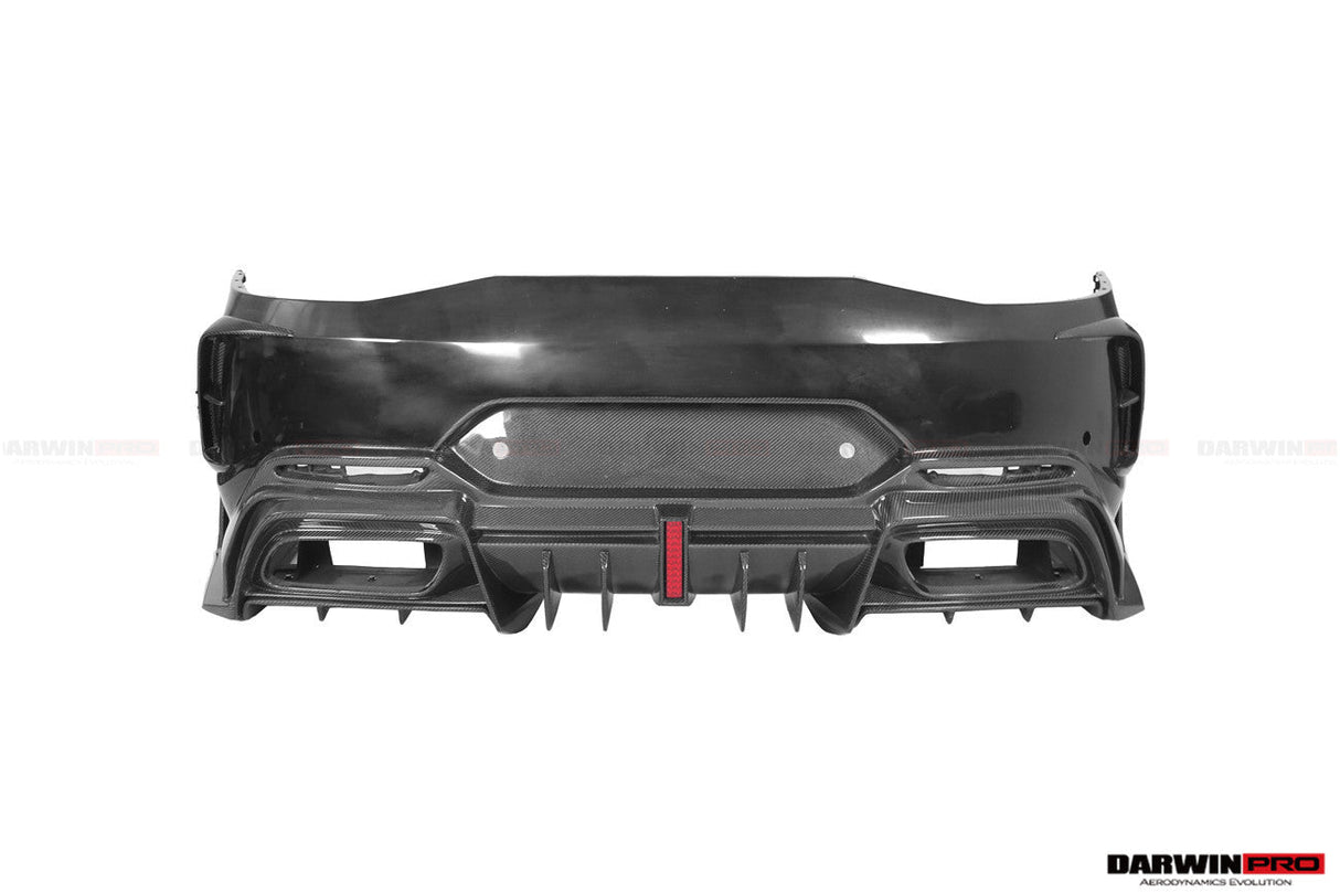 2019-2024 Mercedes Benz AMG GT50 GT53 GT43 GT63 GT63S 4Door Coupe X290 Part Carbon Fiber Rear Bumper DarwinPRO (iMP Ver.2 Design)