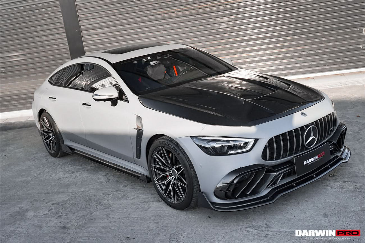 DarwinPRO 2019-2024 Mercedes Benz AMG GT50 GT53 GT43 4Door Coupe X290 IMP Performance Side Skirts Under Board
