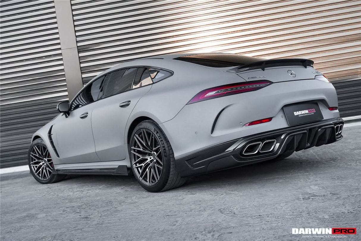 DarwinPRO 2019-2024 Mercedes Benz AMG GT50 GT53 GT43 4Door Coupe X290 IMP Performance Side Skirts Under Board