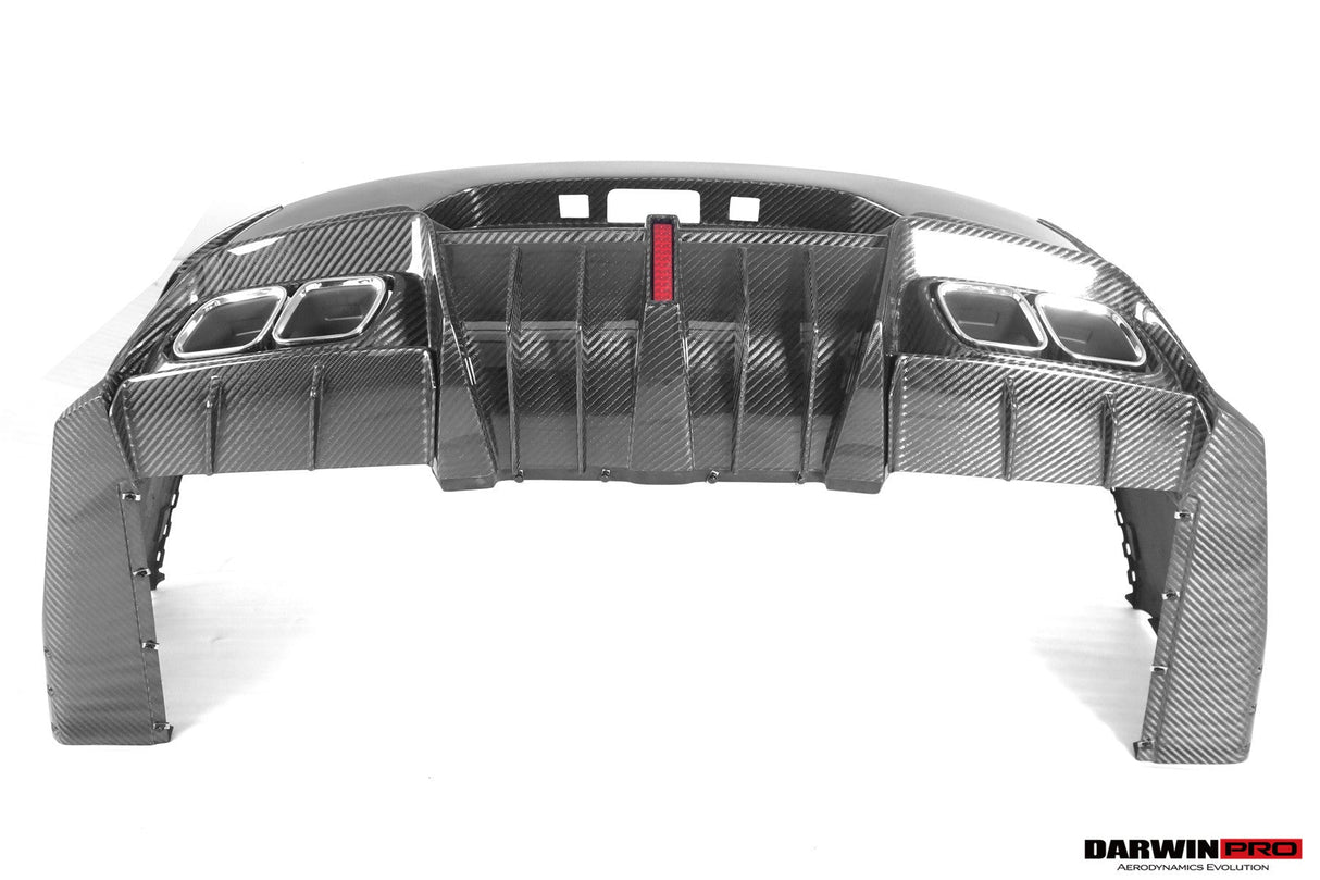 2019-2024 Mercedes Benz AMG GT50 GT53 GT43 GT63 GT63S 4Door Coupe X290 Part Carbon Fiber Rear Bumper DarwinPRO (iMP Ver.2 Design)