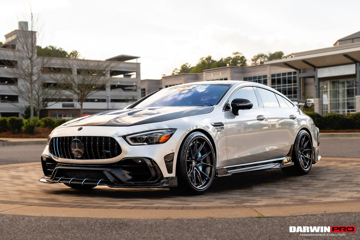 DarwinPRO 2019-2024 Mercedes Benz AMG GT50 GT53 GT43 GT63 GT63S 4Door Coupe X290 IMP Performance Ver.2 Part Carbon Fiber Front Bumper