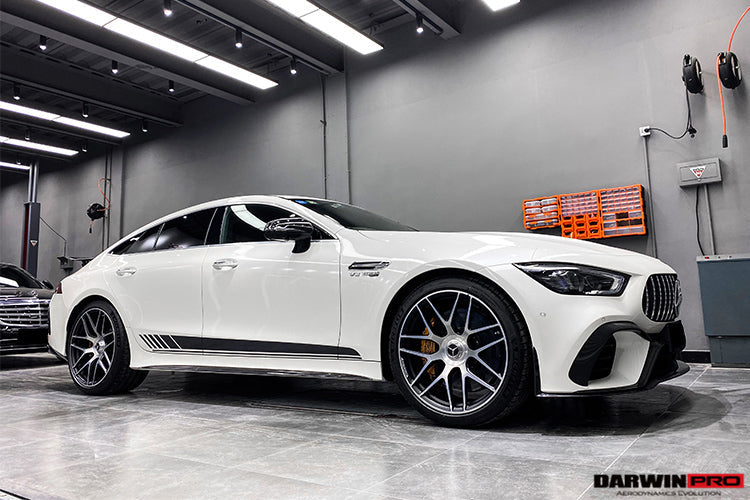 2019-2024 Mercedes Benz AMG GT63 S 4Door Coupe X290 Carbon Fiber Side Skirts Trim