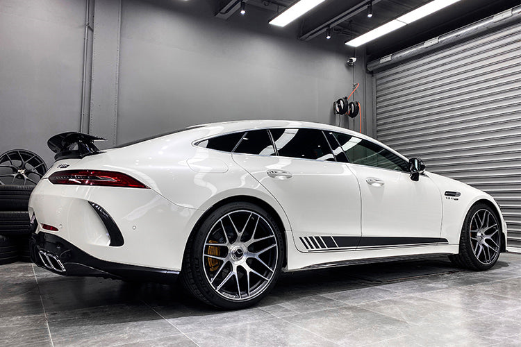 2019-2024 Mercedes Benz AMG GT63 S 4Door Coupe X290 Carbon Fiber Side Skirts Trim