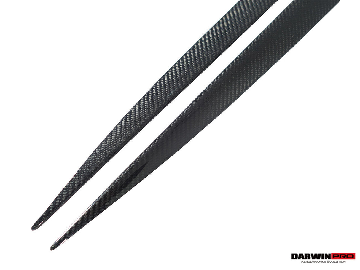 2019-2024 Mercedes Benz AMG GT63 S 4Door Coupe X290 Carbon Fiber Side Skirts Trim