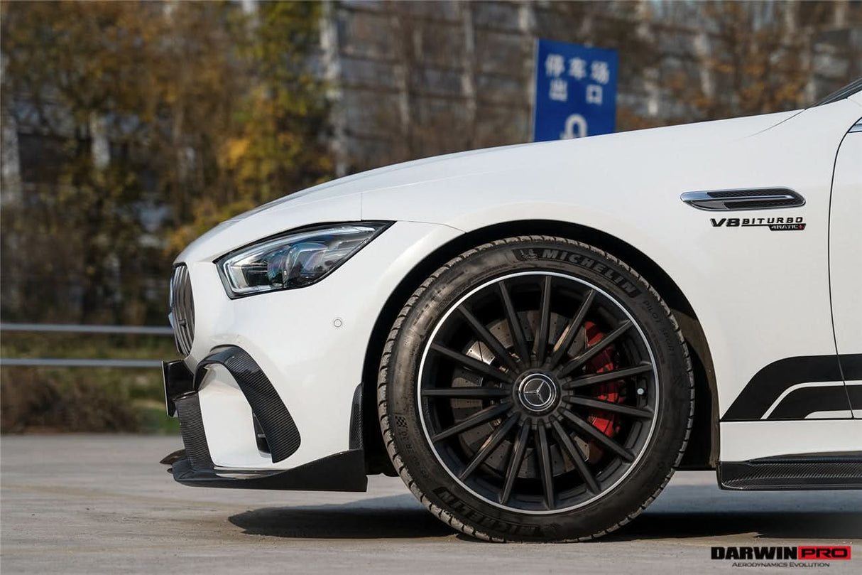 Mercedes Benz AMG GT63 S 4Door Coupe X290 2019-2022 Carbon Fiber Front Lip - IMP Design by DarwinPRO