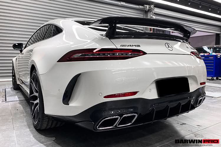 2019-2024 Mercedes Benz AMG GT63 S 4Door Coupe X290 Carbon Fiber Rear Diffuser