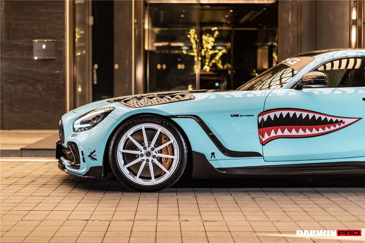 2015-2021 Mercedes Benz AMG GT | GTS | GTC Partial Carbon Fiber Front Fender DarwinPRO IMPII Design