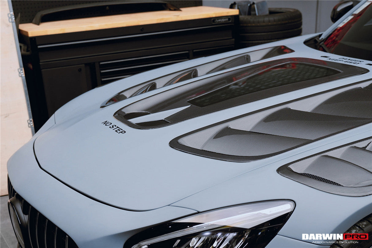 2015-2021 Mercedes Benz AMG GT | GTS | GTC | GTR Carbon Fiber Hood DarwinPRO IMPII Design