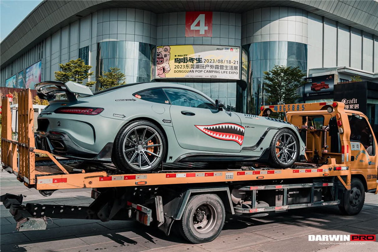 2015-2021 Mercedes Benz AMG GT | GTS | GTC Partial Carbon Fiber Front Fender DarwinPRO IMPII Design