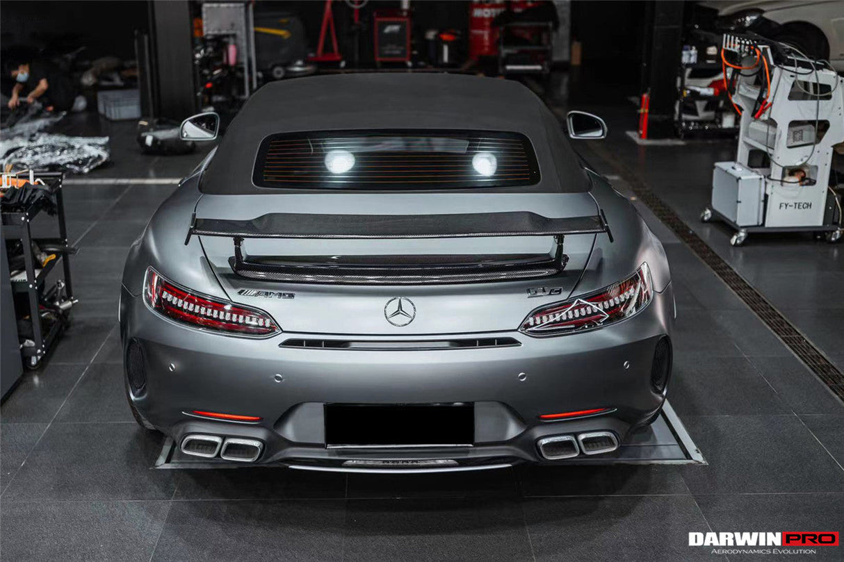 2015-2021 Mercedes Benz AMG GT GTC Roadster Only Carbon Fiber Trunk Spoiler Wing DarwinPRO (iMP Design)