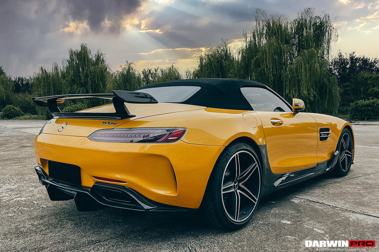 2015-2021 Mercedes Benz AMG GT GTC Roadster Only Carbon Fiber Trunk Spoiler Wing DarwinPRO (iMP Design)