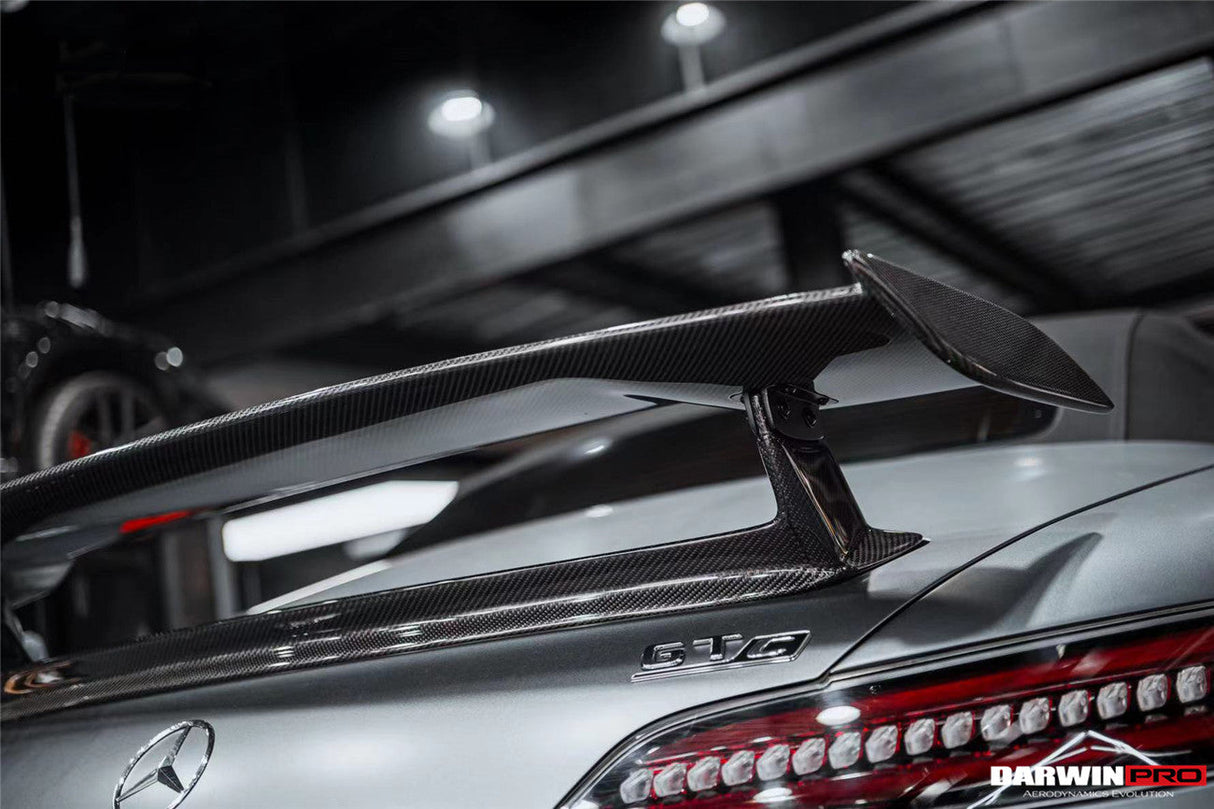 2015-2021 Mercedes Benz AMG GT GTC Roadster Only Carbon Fiber Trunk Spoiler Wing DarwinPRO (iMP Design)