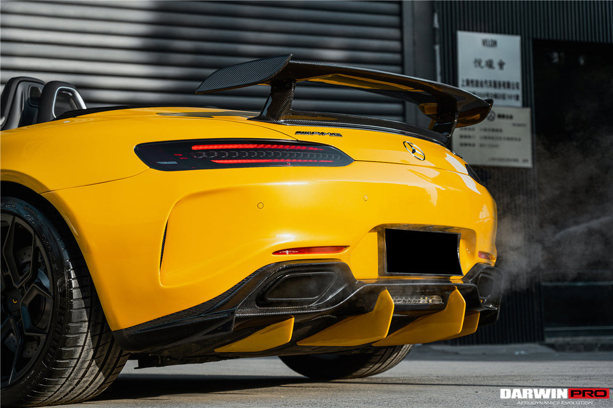 2015-2021 Mercedes Benz AMG GT GTC Roadster Only Carbon Fiber Trunk Spoiler Wing DarwinPRO (iMP Design)