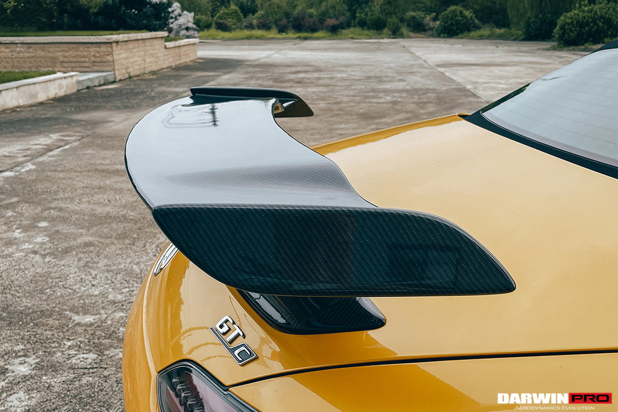 2015-2021 Mercedes Benz AMG GT GTC Roadster Only Carbon Fiber Trunk Spoiler Wing DarwinPRO (iMP Design)