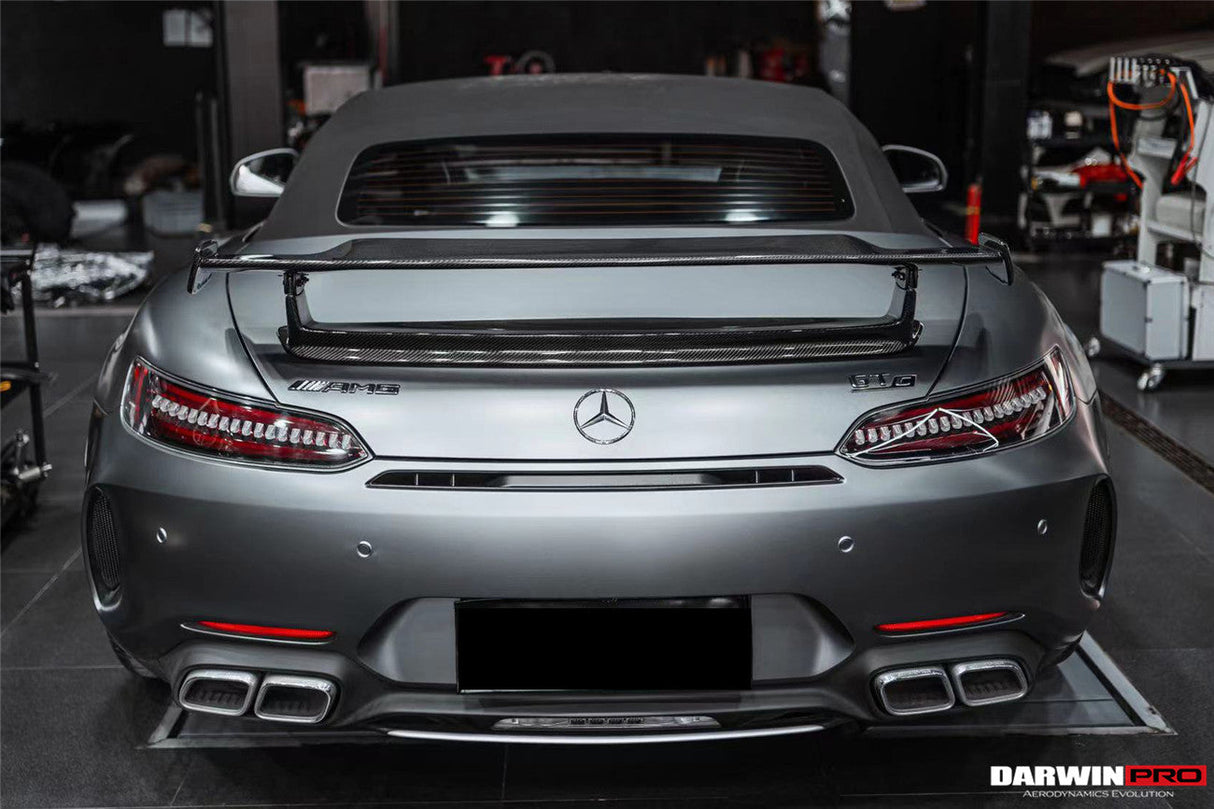 2015-2021 Mercedes Benz AMG GT GTC Roadster Only Carbon Fiber Trunk Spoiler Wing DarwinPRO (iMP Design)