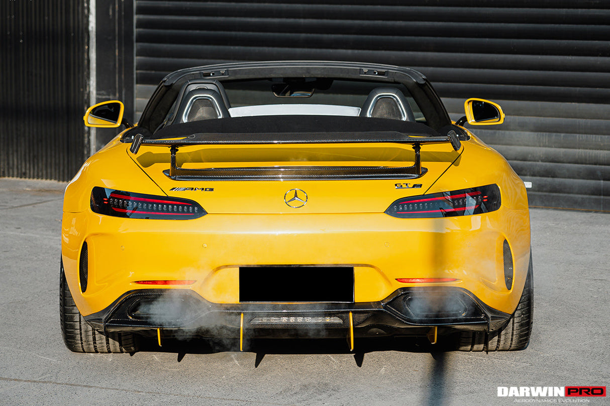 2015-2021 Mercedes Benz AMG GT GTC Roadster Only Carbon Fiber Trunk Spoiler Wing DarwinPRO (iMP Design)