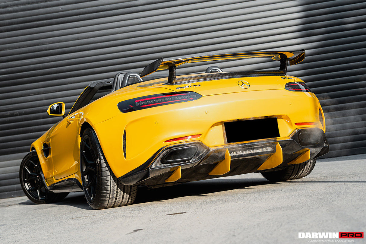 2015-2021 Mercedes Benz AMG GT GTC Roadster Only Carbon Fiber Trunk Spoiler Wing DarwinPRO (iMP Design)