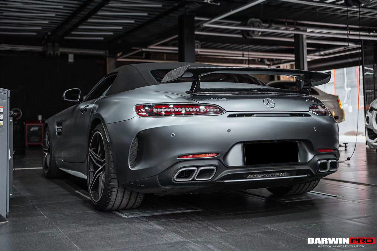 2015-2021 Mercedes Benz AMG GT GTC Roadster Only Carbon Fiber Trunk Spoiler Wing DarwinPRO (iMP Design)