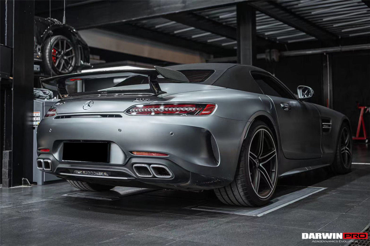 2015-2021 Mercedes Benz AMG GT GTC Roadster Only Carbon Fiber Trunk Spoiler Wing DarwinPRO (iMP Design)