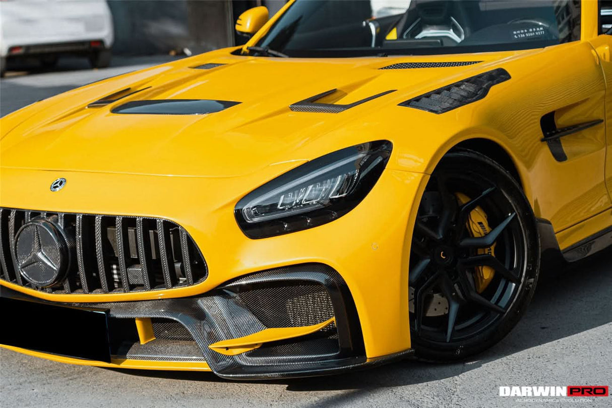 2015-2021 Mercedes Benz AMG GT & GTS & GTC & GTR BK Style Partial Carbon Fiber Front Fender