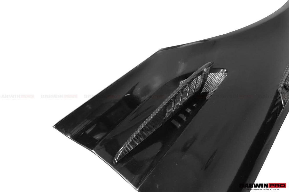 2015-2021 Mercedes Benz AMG GT & GTS & GTC & GTR BK Style Partial Carbon Fiber Front Fender