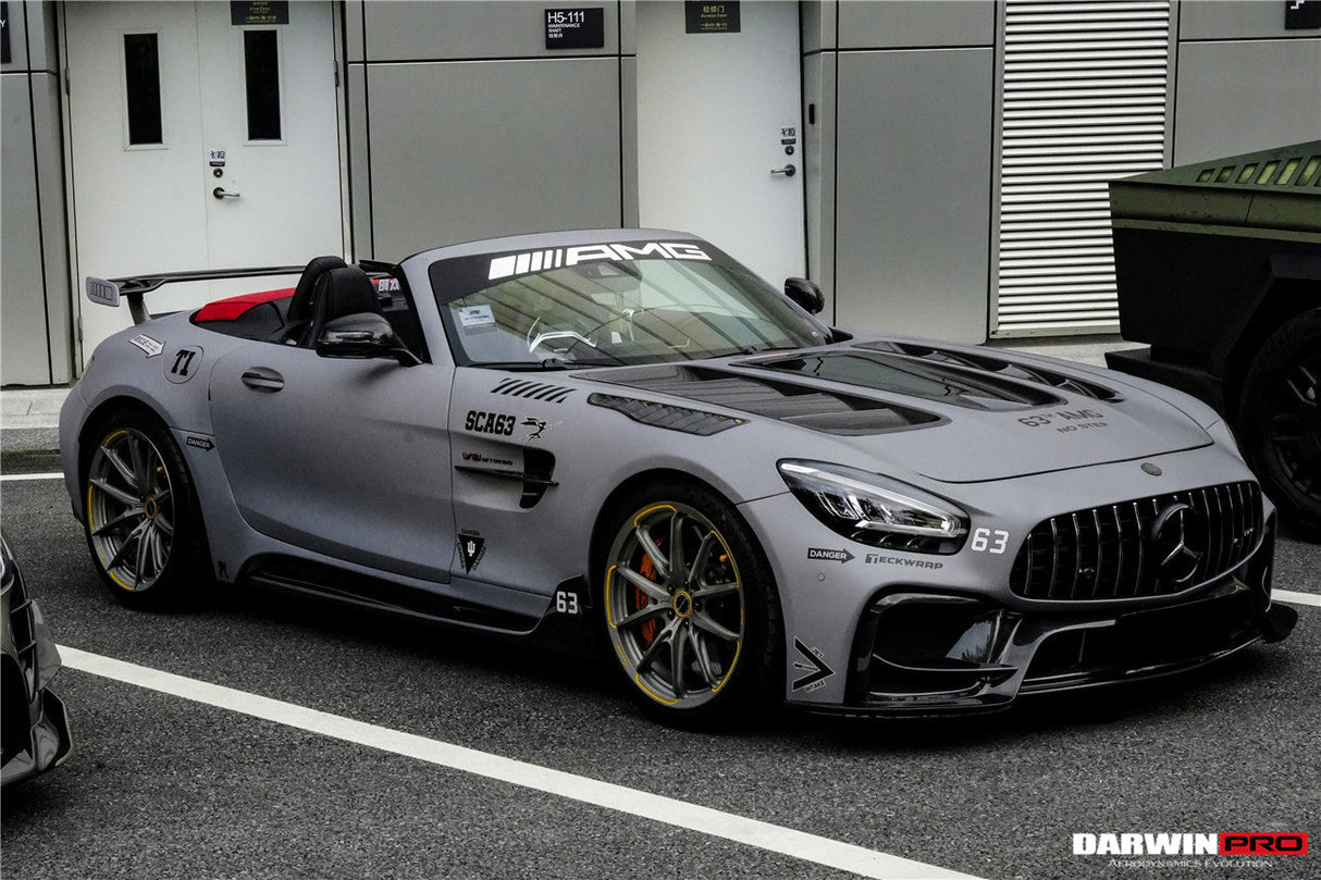 2017-2021 Mercedes Benz AMG GT GTS GTC Partial Carbon Fiber Front Bumper DarwinPRO IMP Design