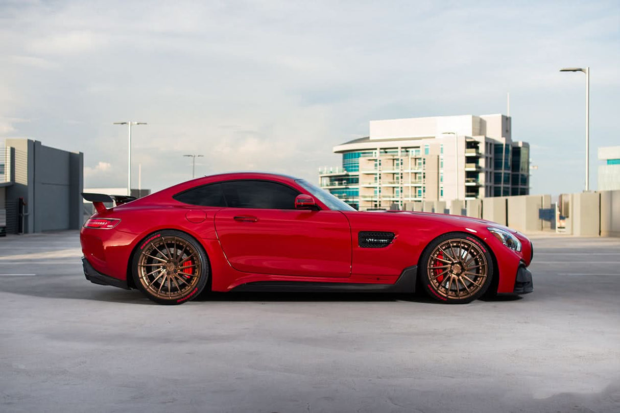 2015-2016 Mercedes Benz AMG GT | GTS Partial Carbon Fiber Full Body Kit - iMP Design by DarwinPRO