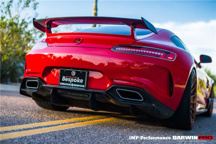 2015-2021 Mercedes Benz AMG GT & GTS & GTC Coupe Only IMP Carbon Fiber Trunk Spoiler Wing