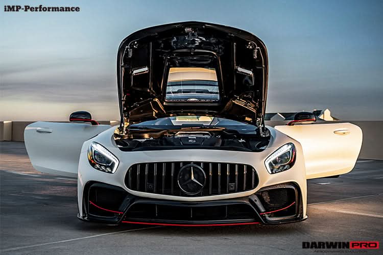 2015-2016 Mercedes Benz AMG GT | GTS Partial Carbon Fiber Full Body Kit - iMP Design by DarwinPRO