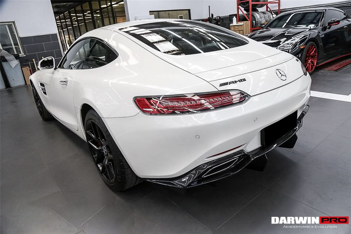 2015-2021 Mercedes Benz AMG GT GTS IMP Carbon Fiber Rear Diffuser