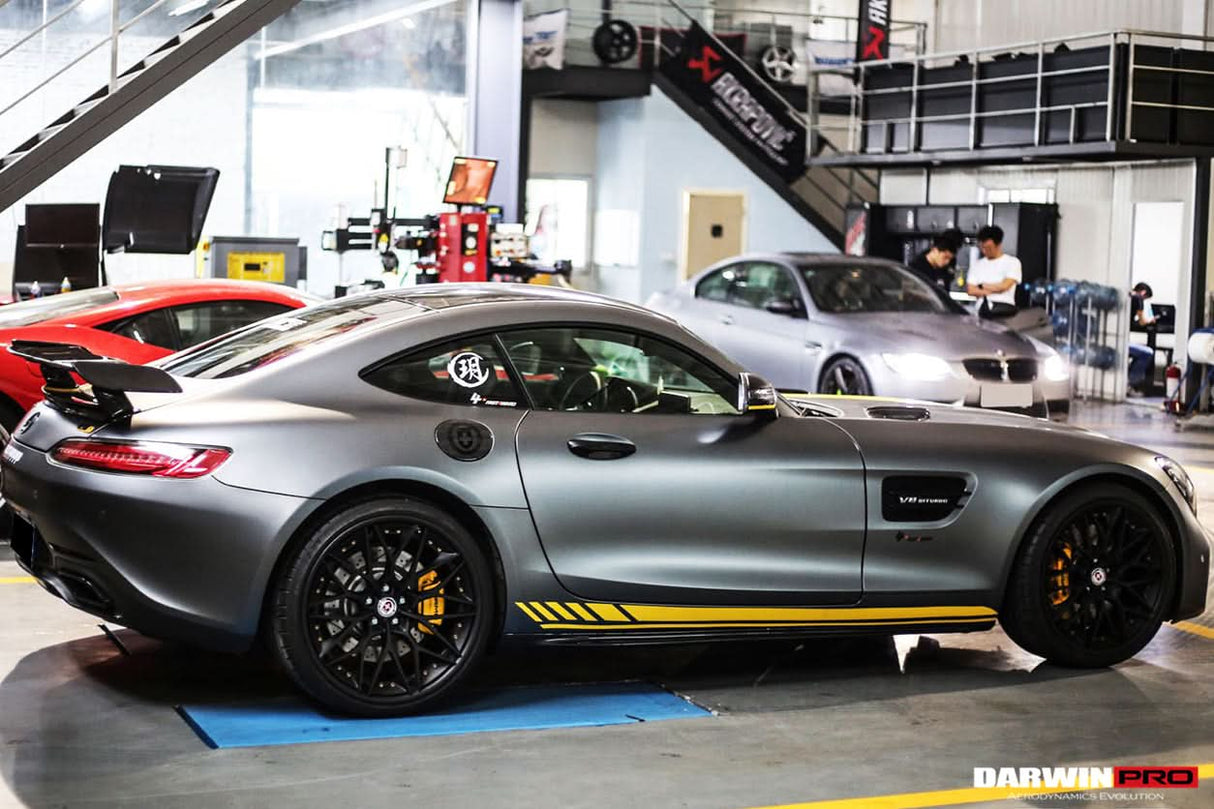2015-2018 Mercedes Benz AMG GT & GTS Carbon Fiber Side Skirts Splitters