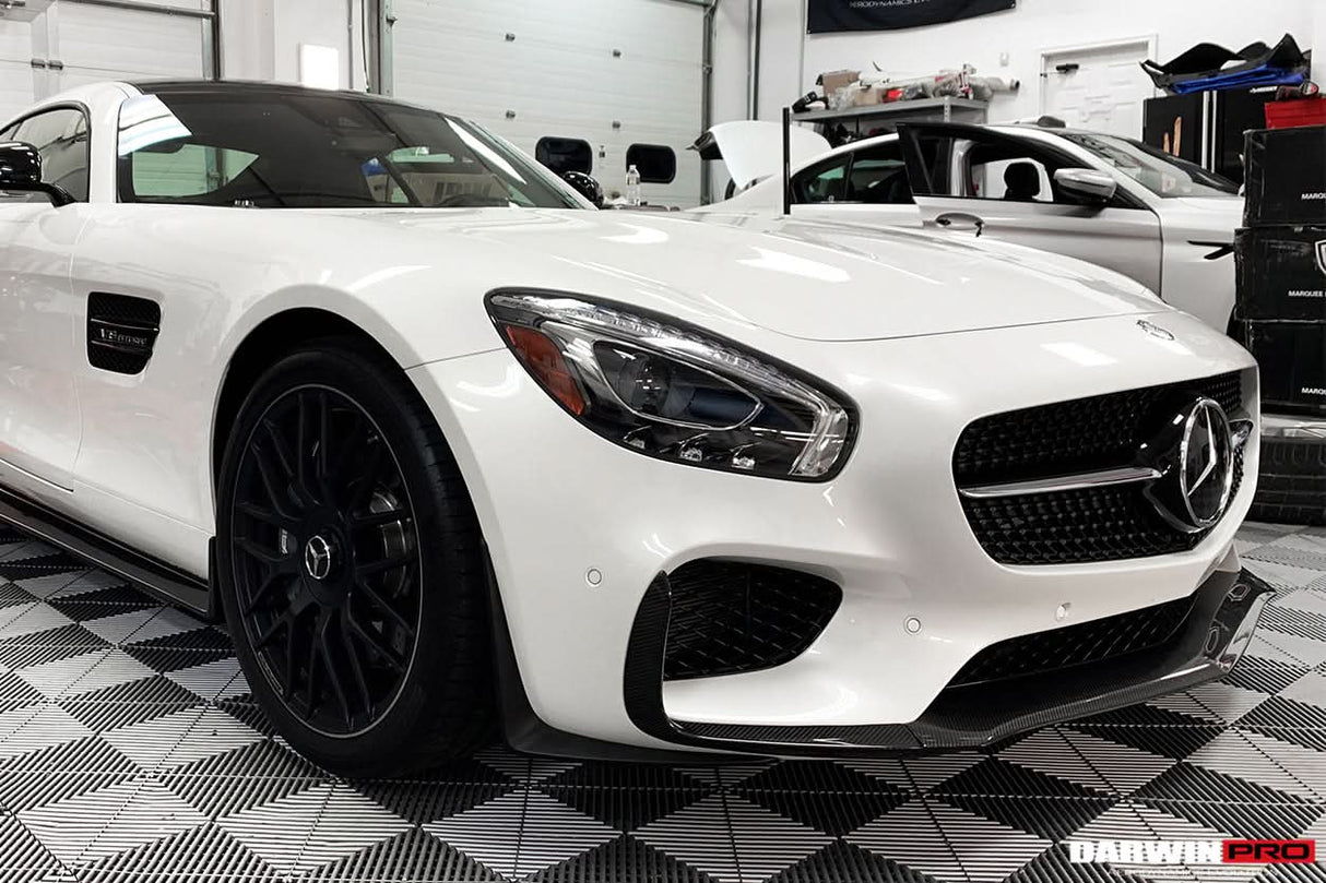 2015-2016 Mercedes Benz AMG GT GTS Carbon Fiber Front Lip