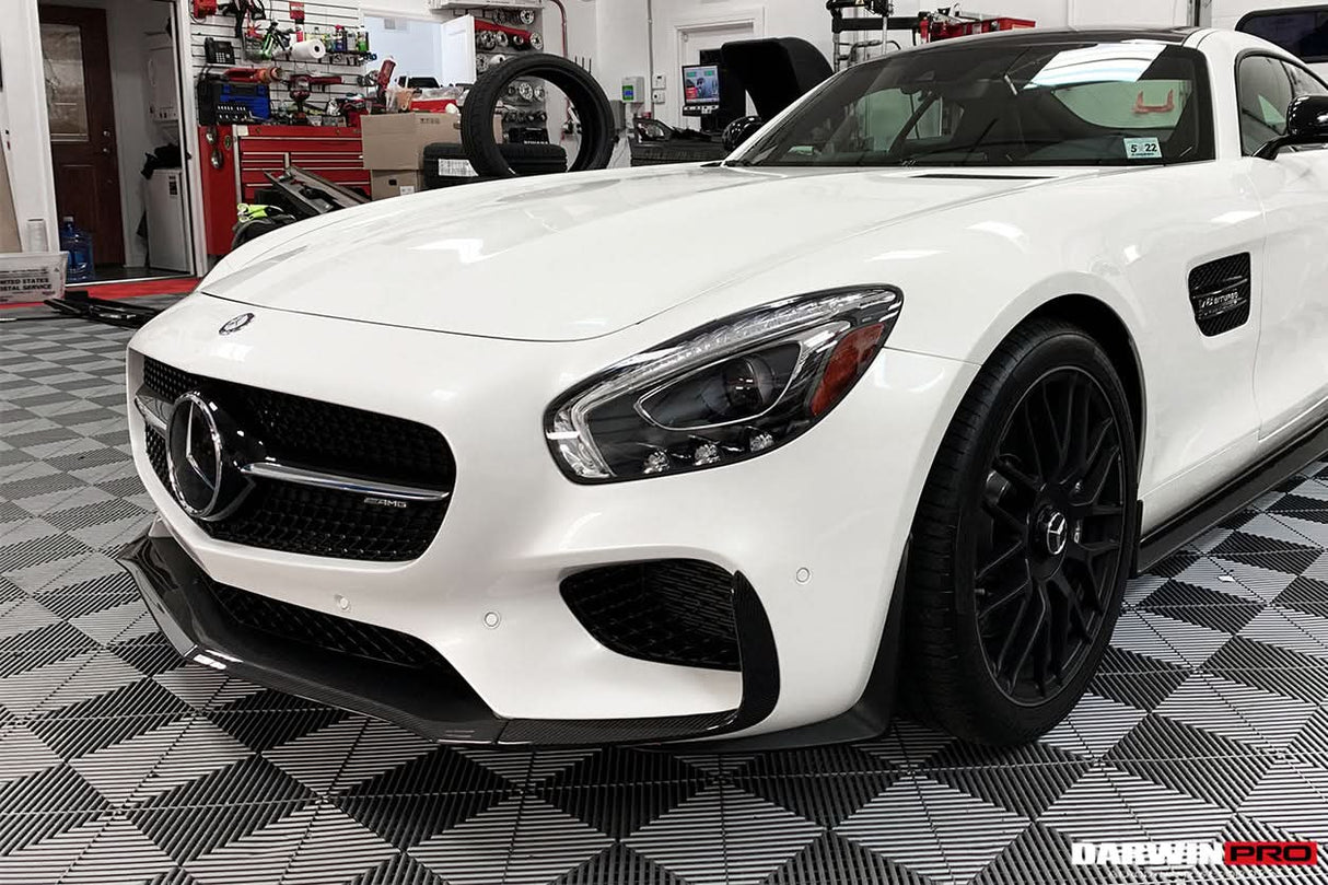 2015-2016 Mercedes Benz AMG GT GTS Carbon Fiber Front Lip