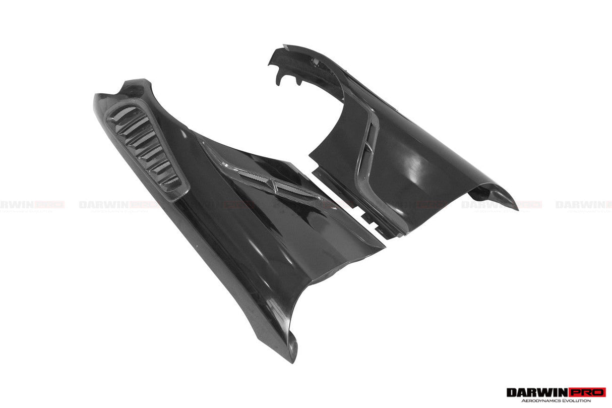 2015-2021 Mercedes Benz AMG GT | GTS | GTC Partial Carbon Fiber Front Fender DarwinPRO IMPII Design