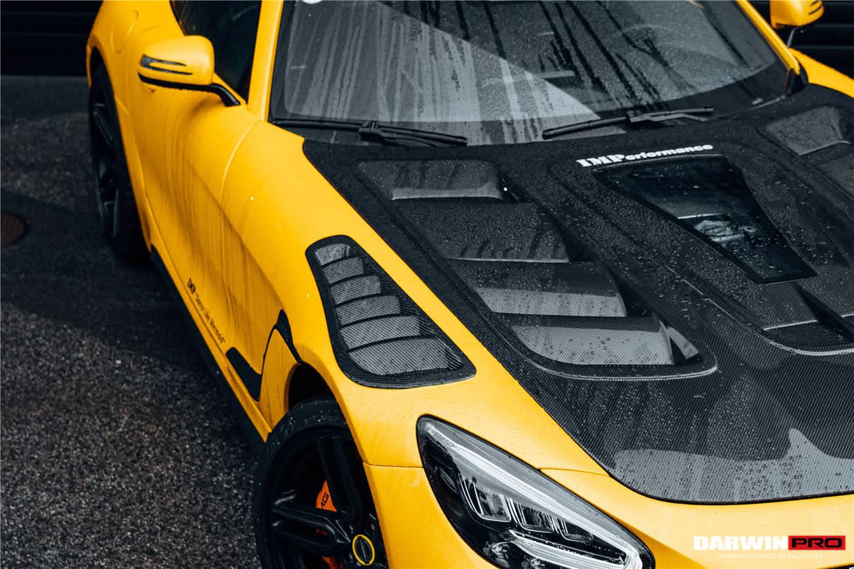 2015-2021 Mercedes Benz AMG GT | GTS | GTC Partial Carbon Fiber Front Fender DarwinPRO IMPII Design