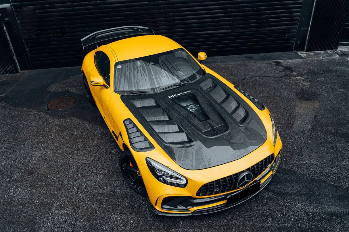 2015-2021 Mercedes Benz AMG GT | GTS | GTC | GTR Carbon Fiber Hood DarwinPRO IMPII Design