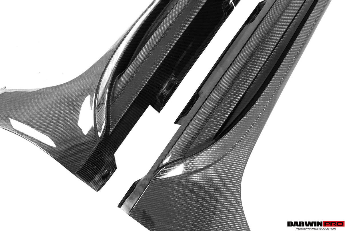 2017-2021 Mercedes Benz AMG GTC Carbon Fiber Side Skirts DarwinPRO (iMP Design)
