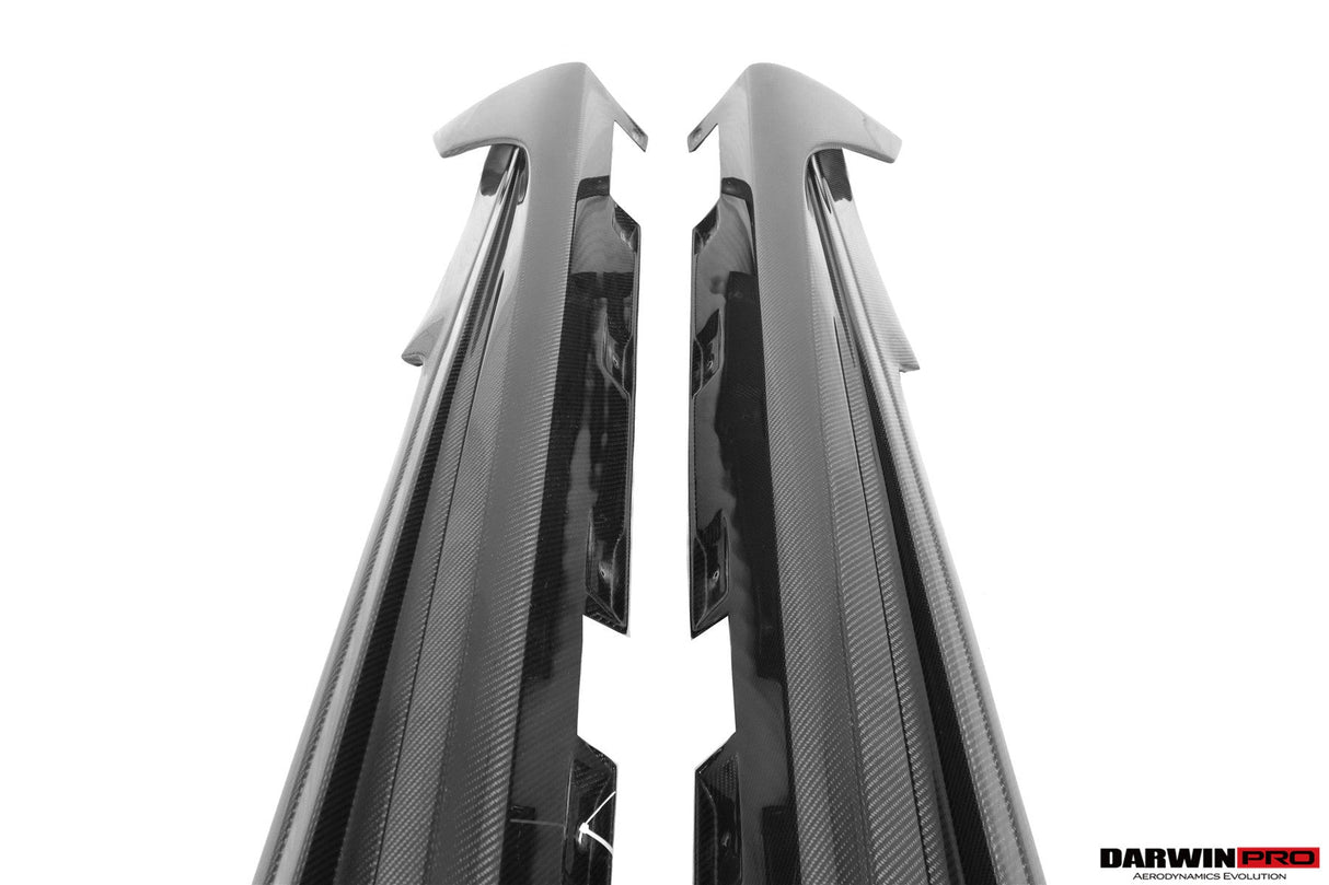 2017-2021 Mercedes Benz AMG GTC Carbon Fiber Side Skirts DarwinPRO (iMP Design)