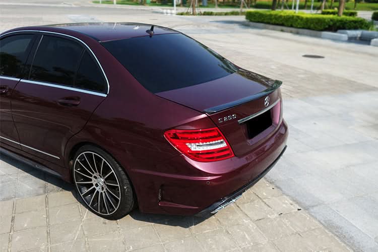 2008-2014 Mercedes Benz C Class W204 Sedan Trunk Spoiler